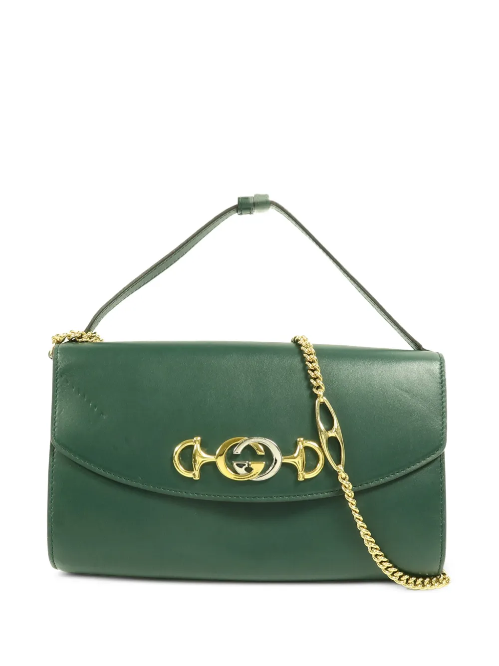 Gucci Pre-Owned Borsa a spalla Zumi GG - Verde