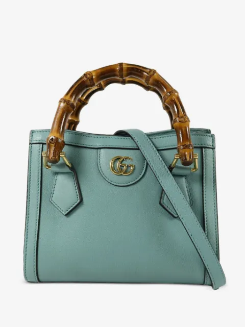Gucci Pre-Owned mini sac Diana GG à détail de logo