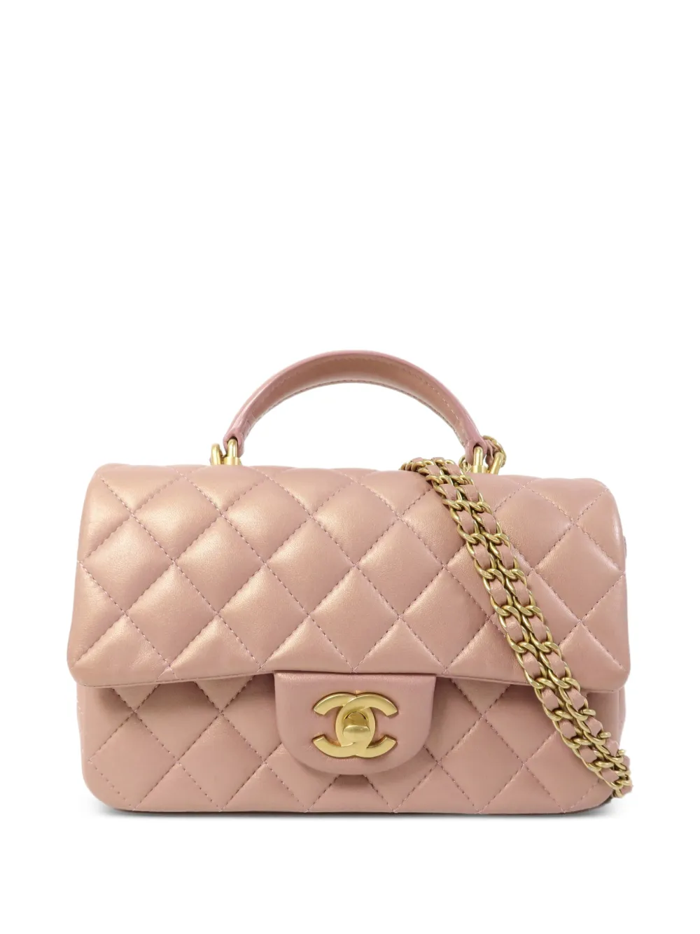 CHANEL Pre-Owned Borsa a spalla Vanity CC mini - Rosa