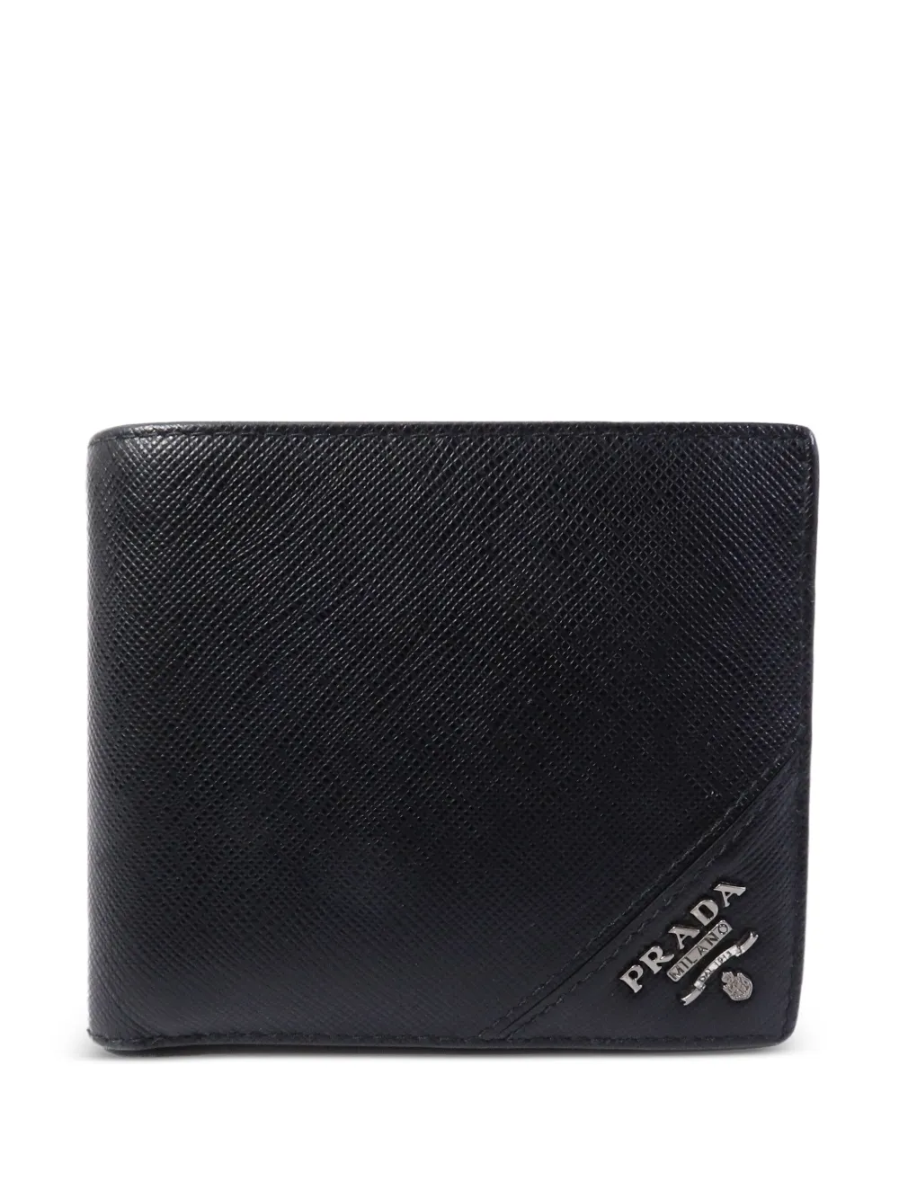 Prada Pre-Owned saffiano leather wallet - Schwarz