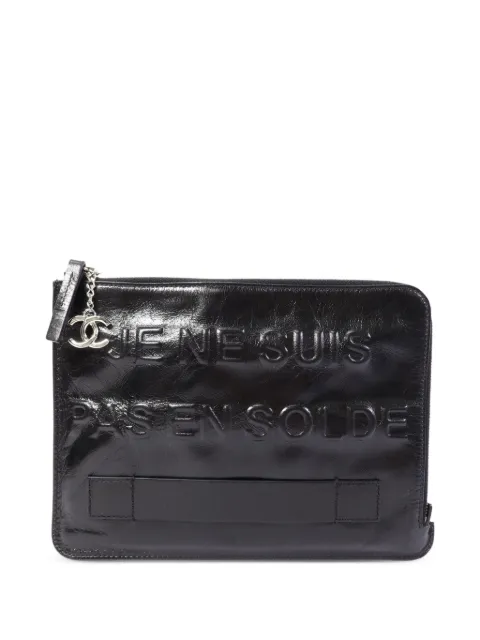 CHANEL Pre-Owned bolso de mano Je Ne Suis Pas En Solde