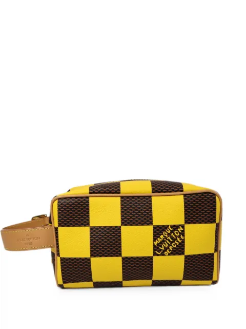 Louis Vuitton Pre-Owned Damier Pop Locker Dopp Kit clutch bag