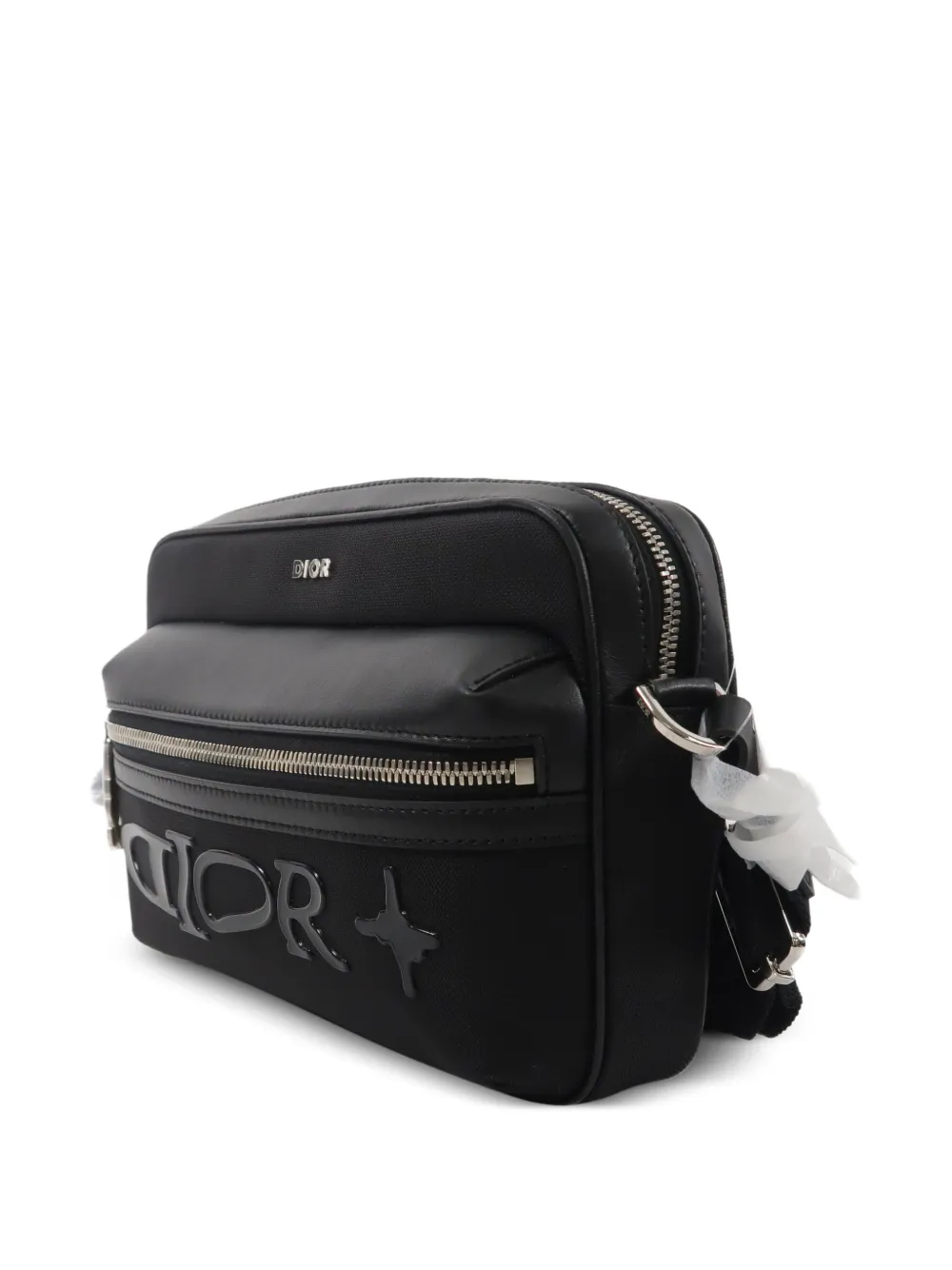 Christian Dior Pre-Owned x Lewis Hamilton Rider 2.0 schoudertas Zwart