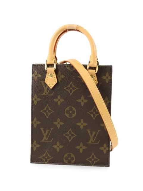 Louis Vuitton Pre-Owned small Monogram Sac Plat tote bag