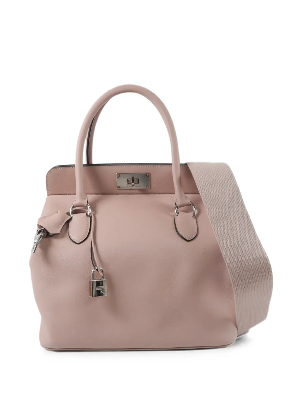 Hermès Pre-Owned 2015 26 Toolbox Evercolour-leather tote bag - Purple