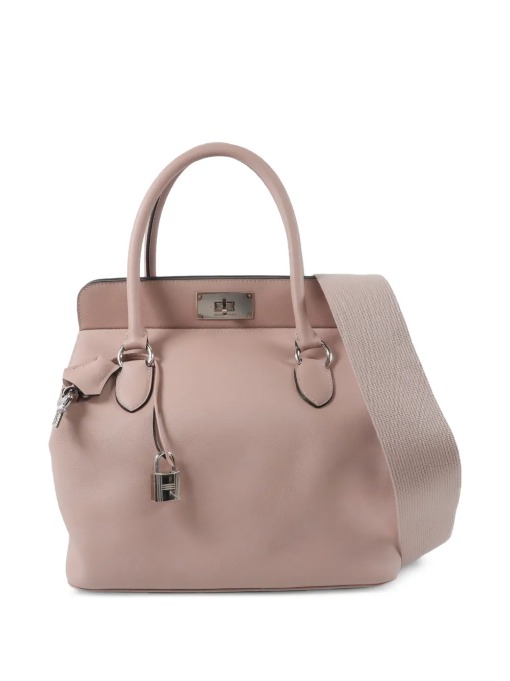 Hermès Pre-Owned 2015 26 Toolbox Evercolour-leather tote bag - Viola