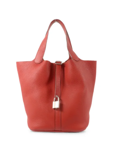Hermès Pre-Owned GM Picotin leather tote bag