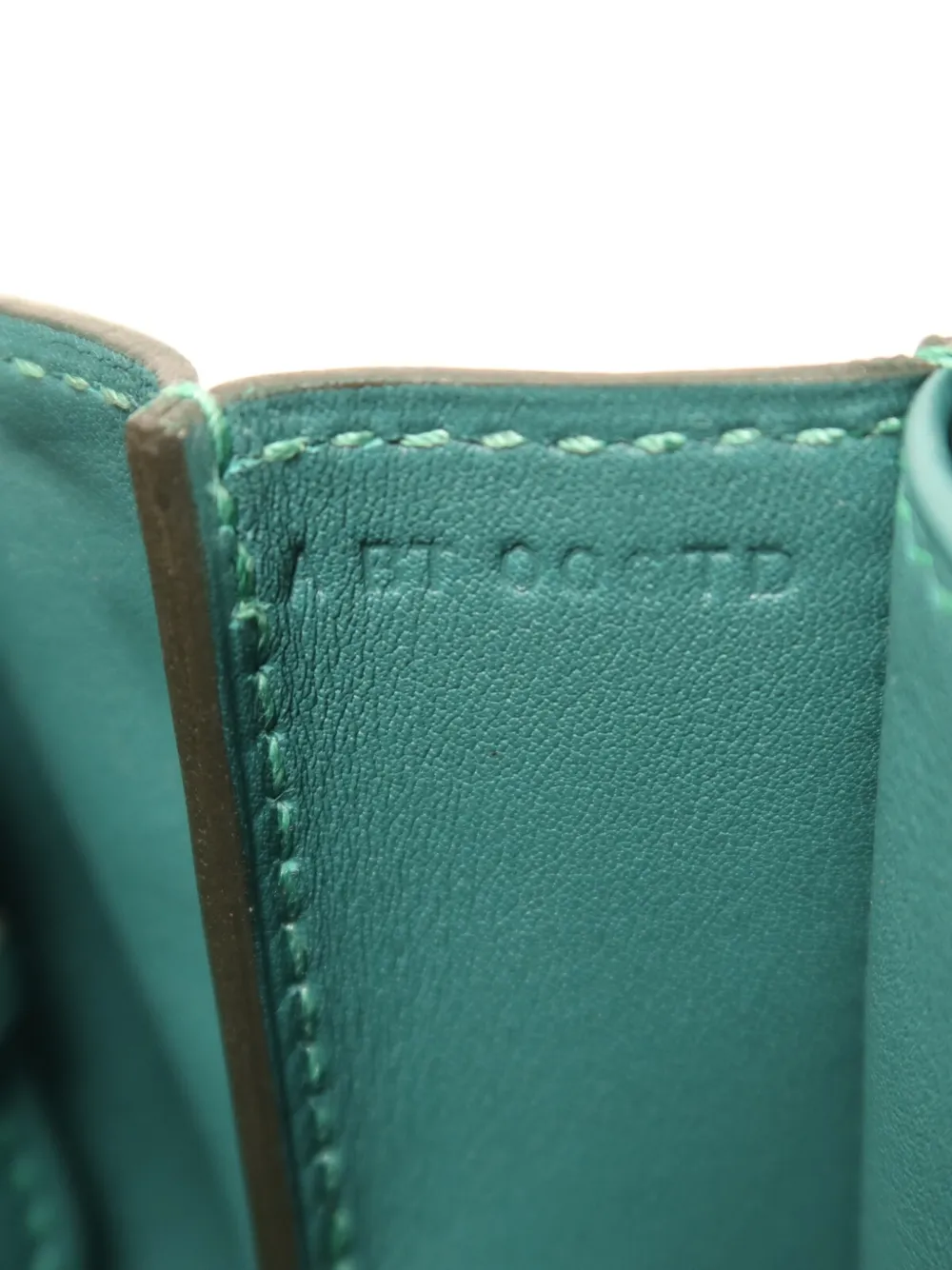 Hermès Pre-owned Mini Halzan Shoulder Bag in Green, view 5