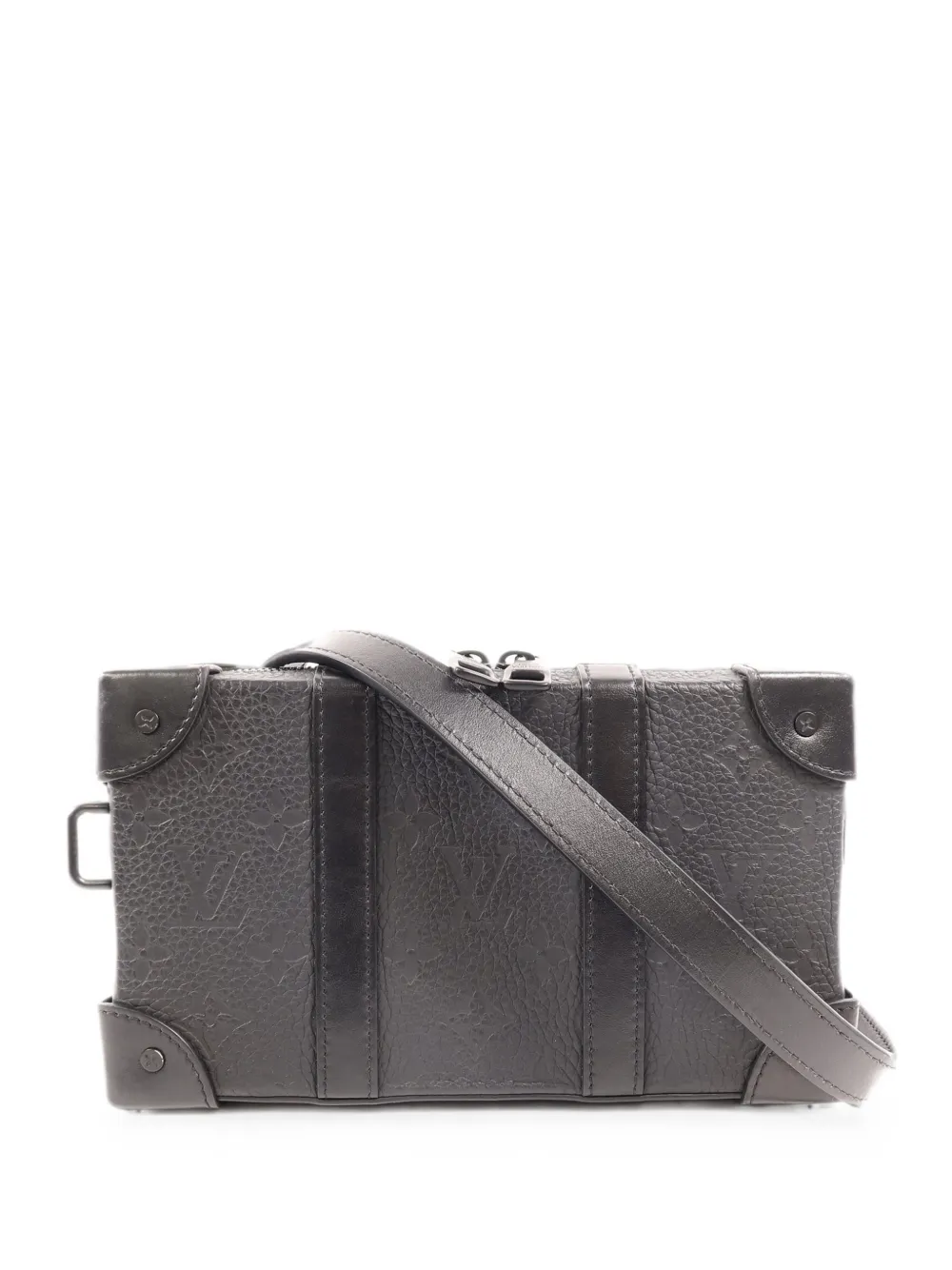 Louis Vuitton Pre-Owned Monogram Taurillon Soft Trunk shoulder bag - Schwarz