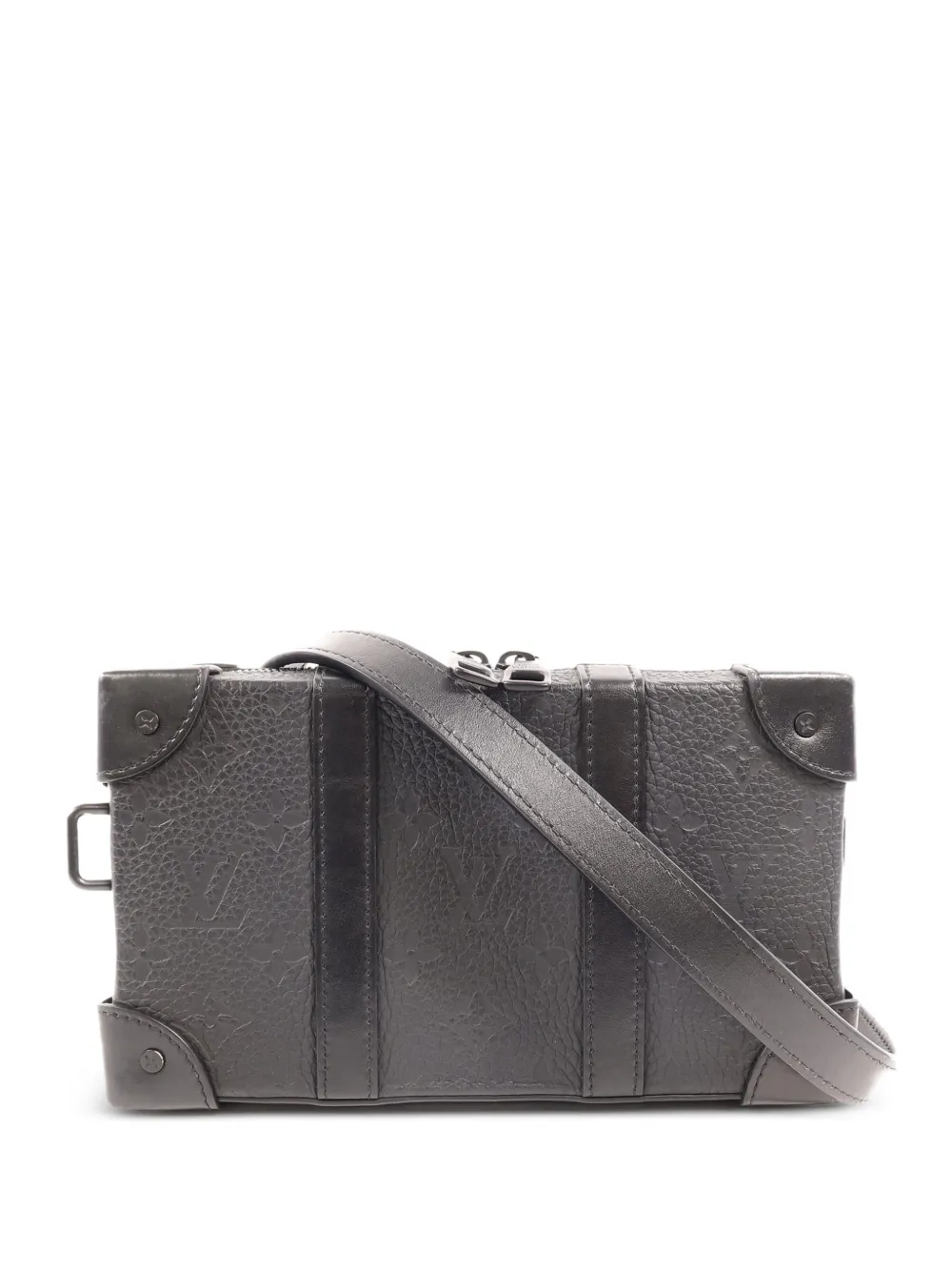 Louis Vuitton Pre-Owned Monogram Taurillon Soft Trunk shoulder bag - Schwarz