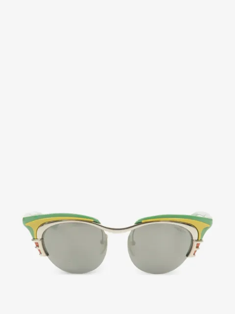 Prada Pre-Owned lunettes de soleil Dixy à monture papillon