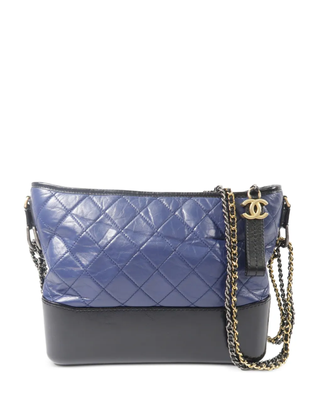 CHANEL Pre-Owned medium Gabrielle CC chain crossbody bag - Blu