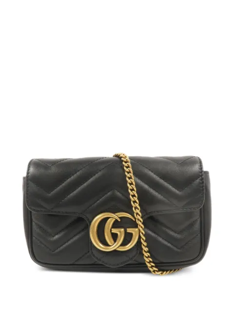 Gucci Pre-Owned bolso de hombro GG Marmont mini