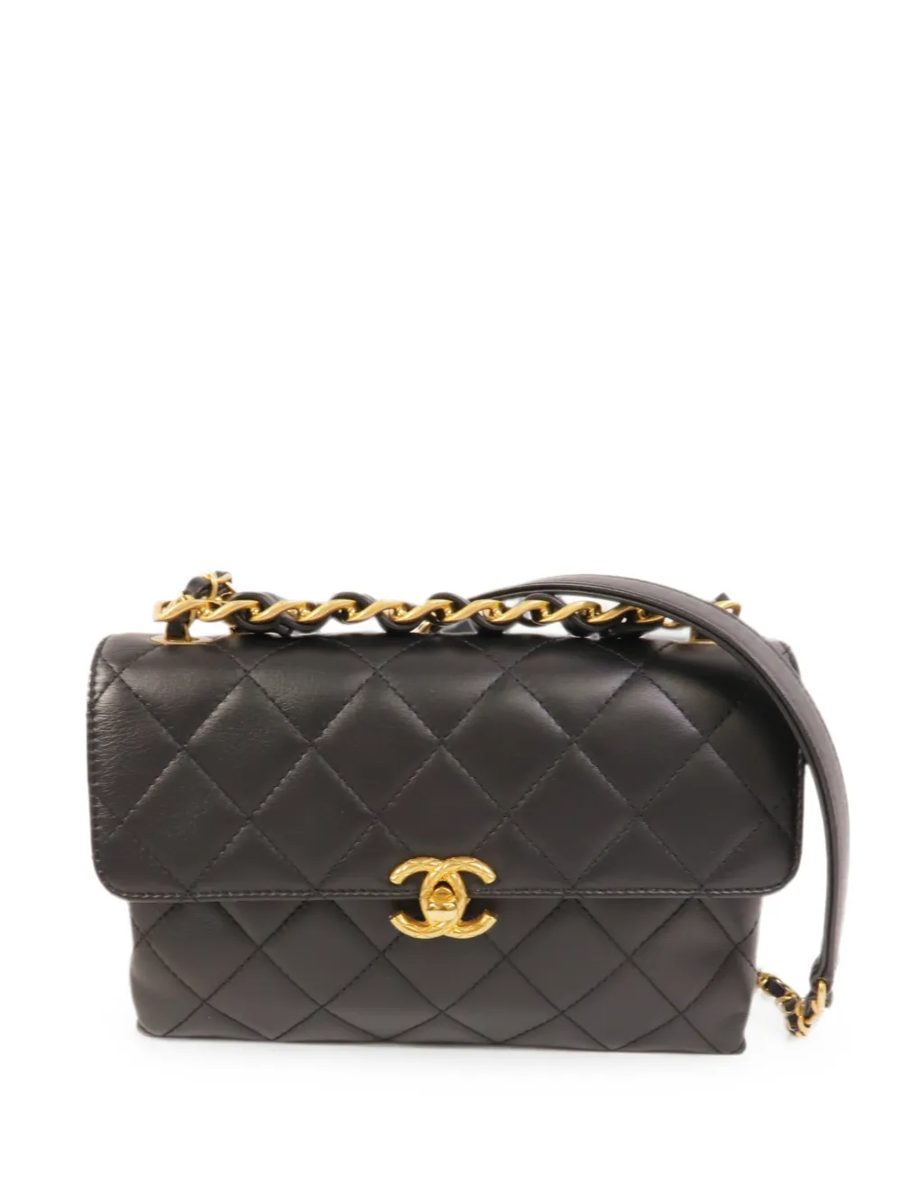 CHANEL Pre-Owned CC turn-lock shoulder bag - Nero