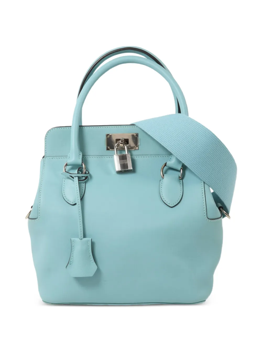 Hermès Pre-Owned Borsa tote 20 Tool Box in pelle Swift - Blu