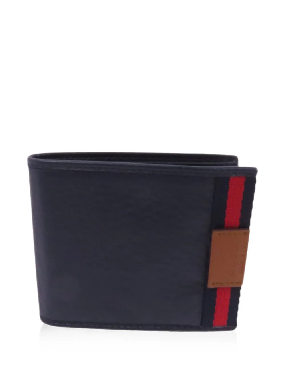 Gucci Pre-Owned Portemonnaie mit GG-Webstreifen - Blau