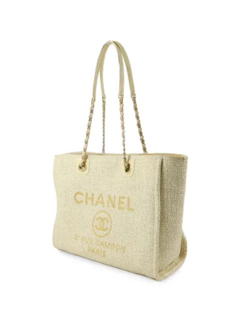 CHANEL Pre-Owned Deauville CC tote bag