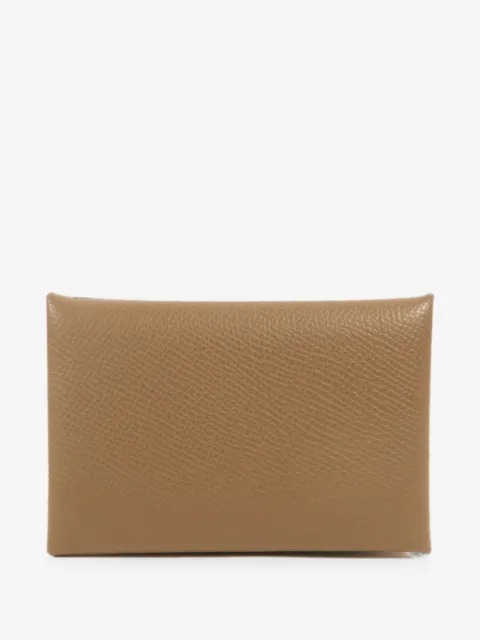 Hermès Pre-Owned tarjetero Calvi Epsom
