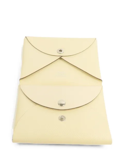 Hermès Pre-Owned 2023 Calvi Duo card holder