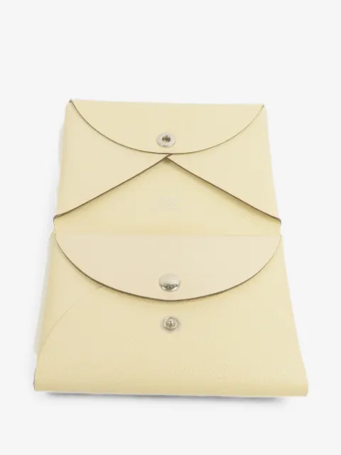 Hermès Pre-Owned 2023 Calvi Duo card holder