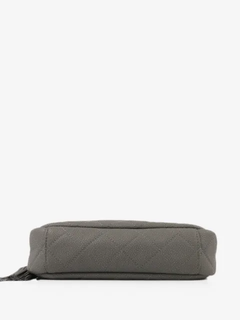 CHANEL Pre-Owned sac porté épaule matelassé à logo CC et pompon