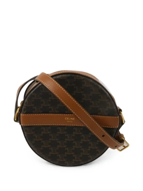 Celine Pre-Owned Triomphe round shoulder bag