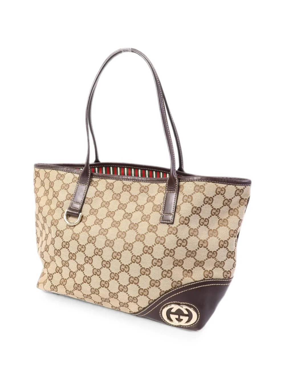 Gucci Pre-Owned GG-pattern tote bag - Toni neutri