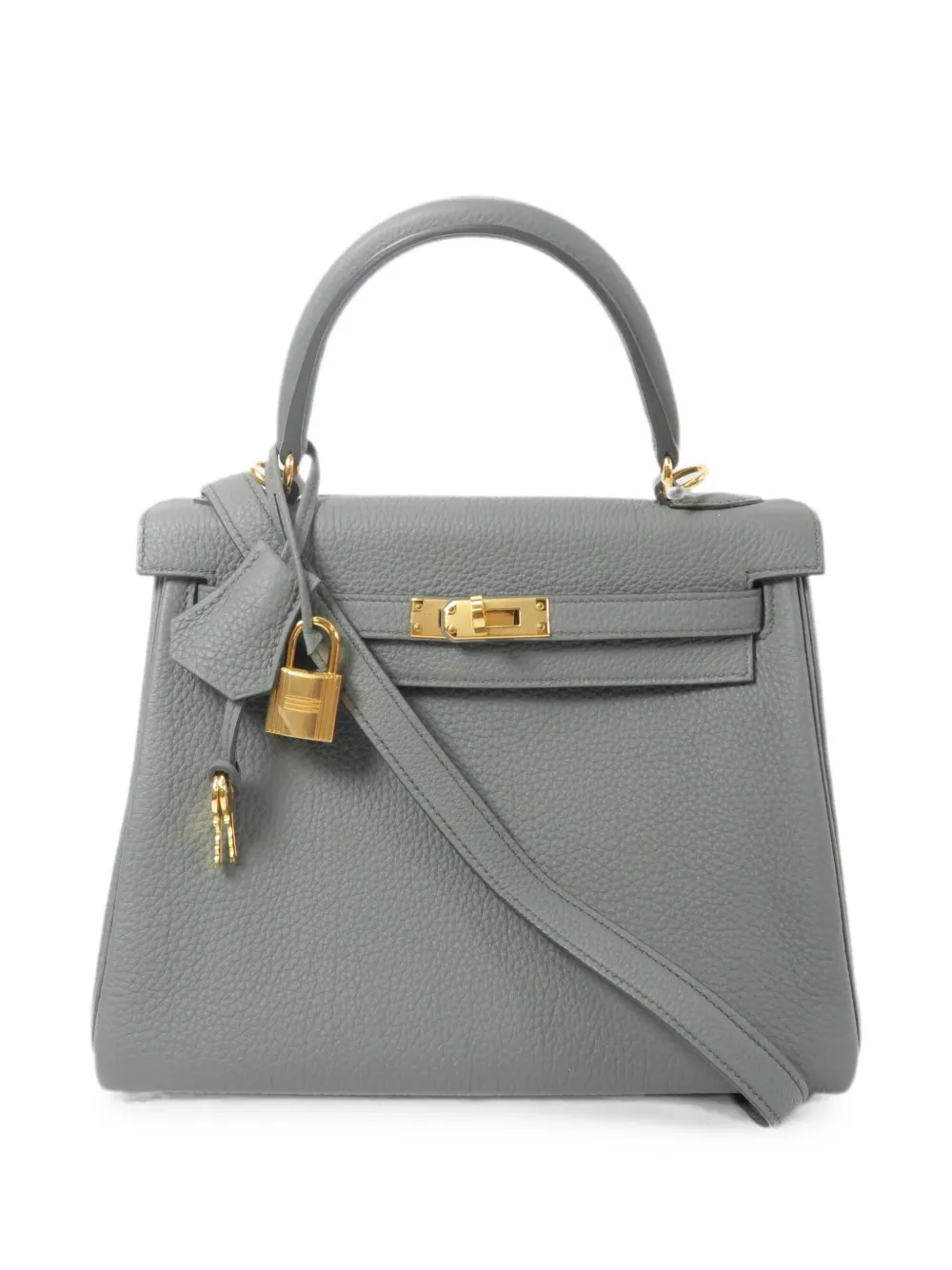 Hermès Pre-Owned 2019 25 Kelly handbag - Grigio
