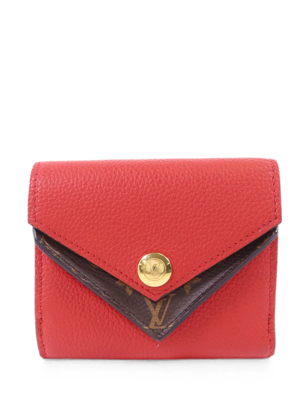 Louis Vuitton Pre-Owned Monogram Double V wallet - Rosso