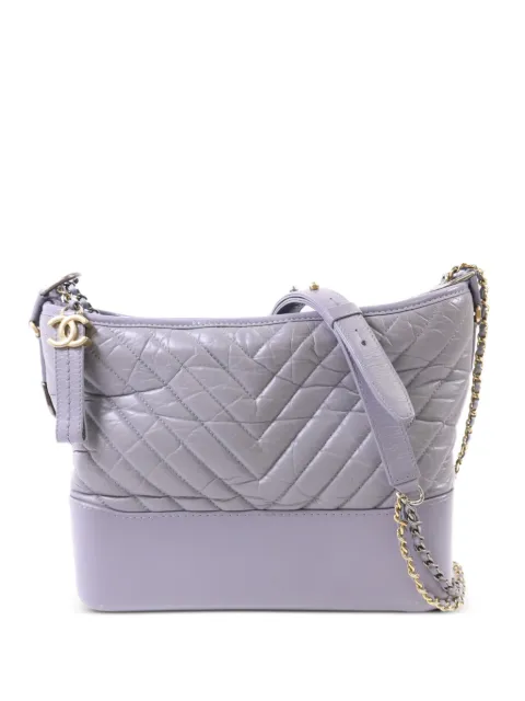 CHANEL Pre-Owned large Gabrielle chevron-quilted shoulder bag