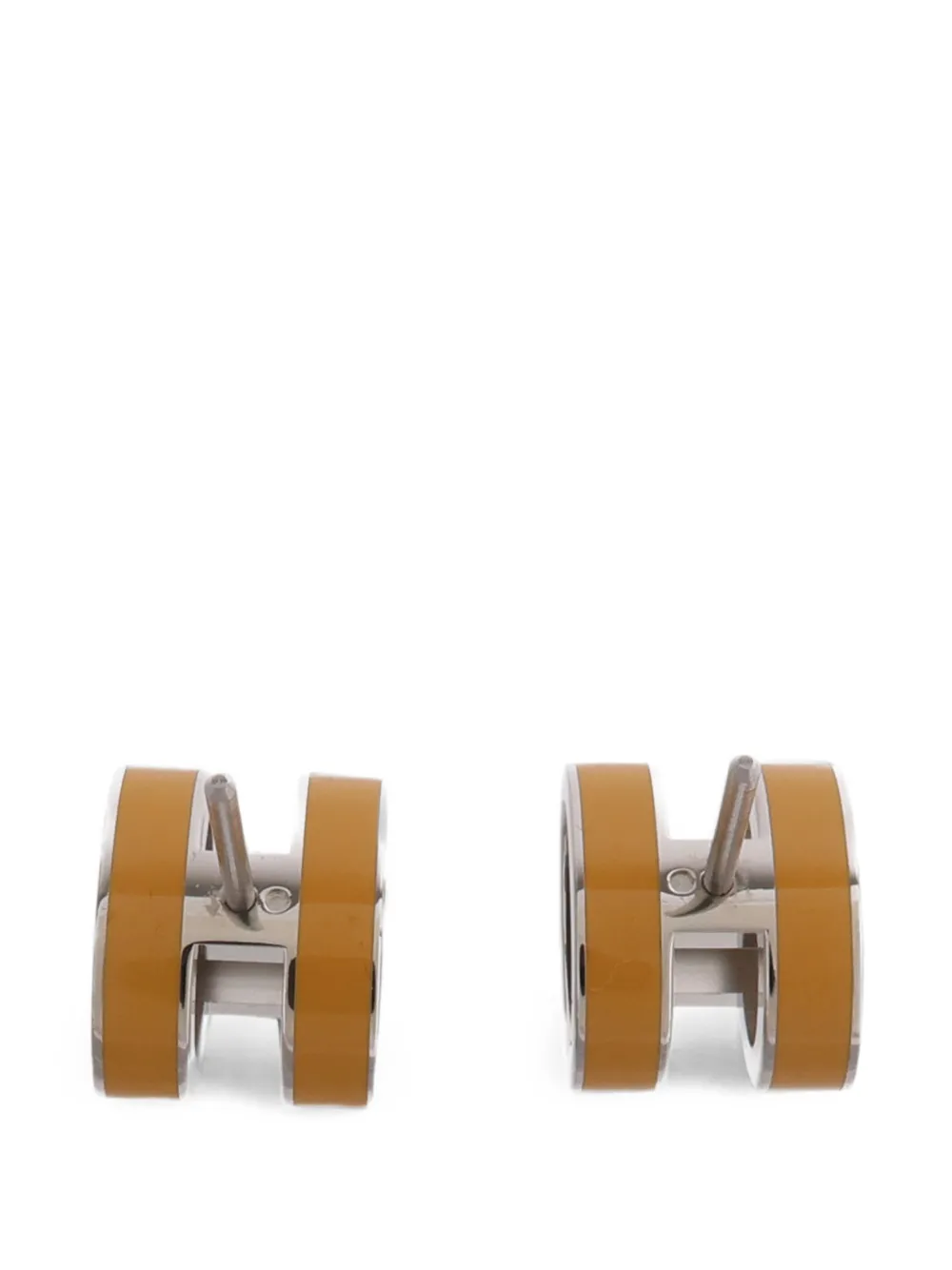 Hermès Pre-Owned Pop H earrings - Argento