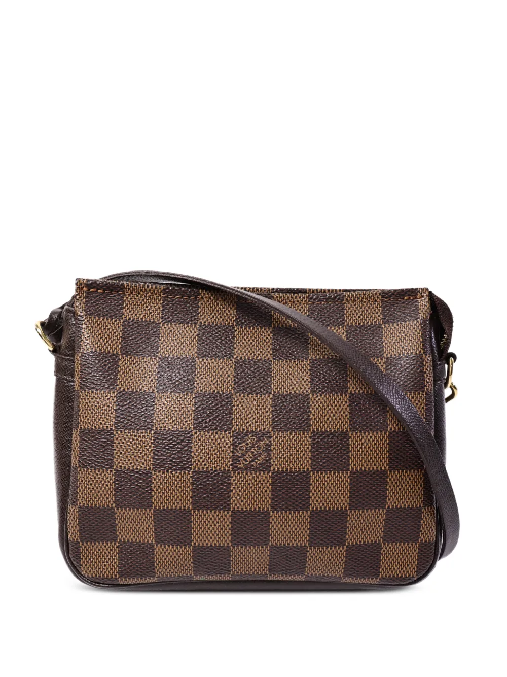 Louis Vuitton Pre-Owned Borsa a spalla in tela Damier Ebene - Marrone