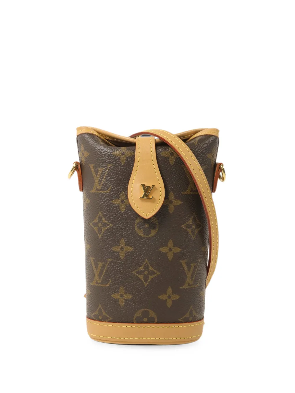 Louis Vuitton Pre-Owned Fold Me Monogram bucket bag - Marrone