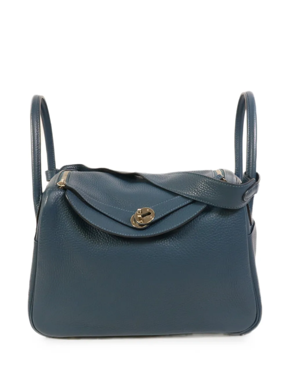 Hermès Pre-Owned 30 Lindy tote bag - Blu