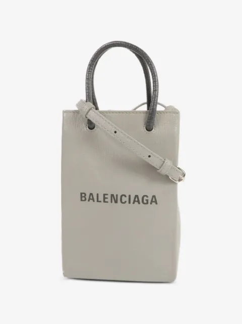 Balenciaga Pre-Owned mini Shopping phone-pouch crossbody bag