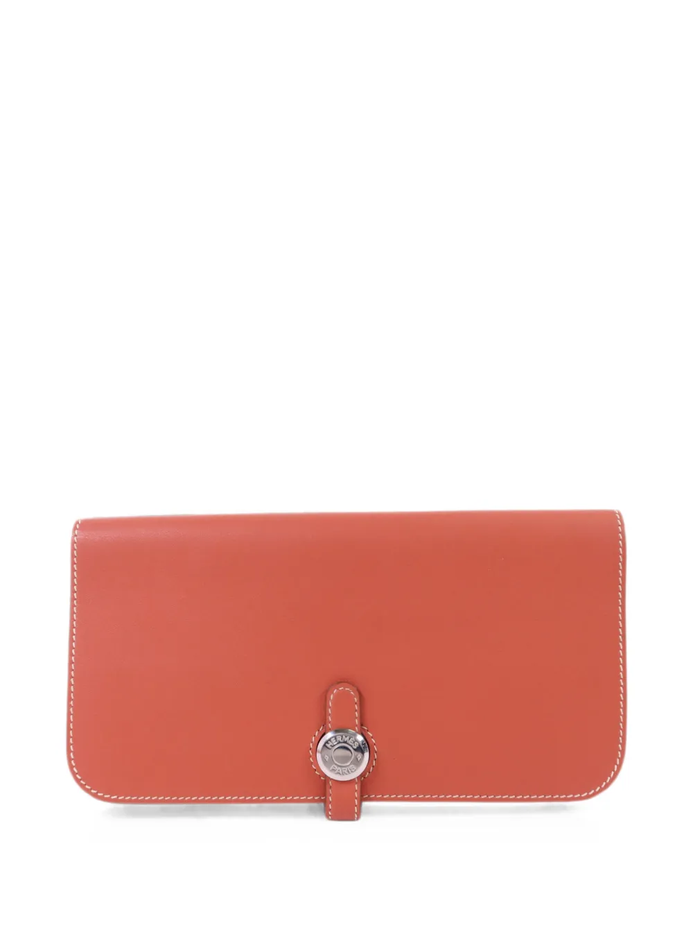 Hermès Pre-Owned Portafoglio Dogon 2015 - Arancione