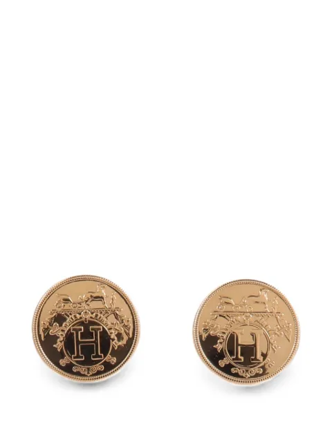Hermès Pre-Owned aretes Ex-Libris