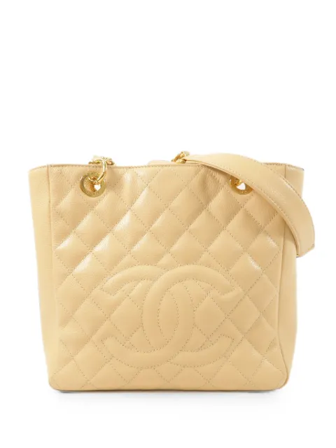 CHANEL Pre-Owned CC quilted shoulder bag