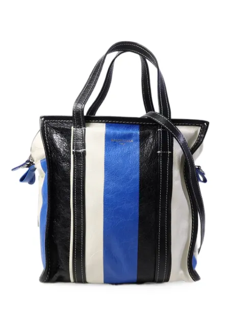 Balenciaga Pre-Owned Bazar striped tote bag