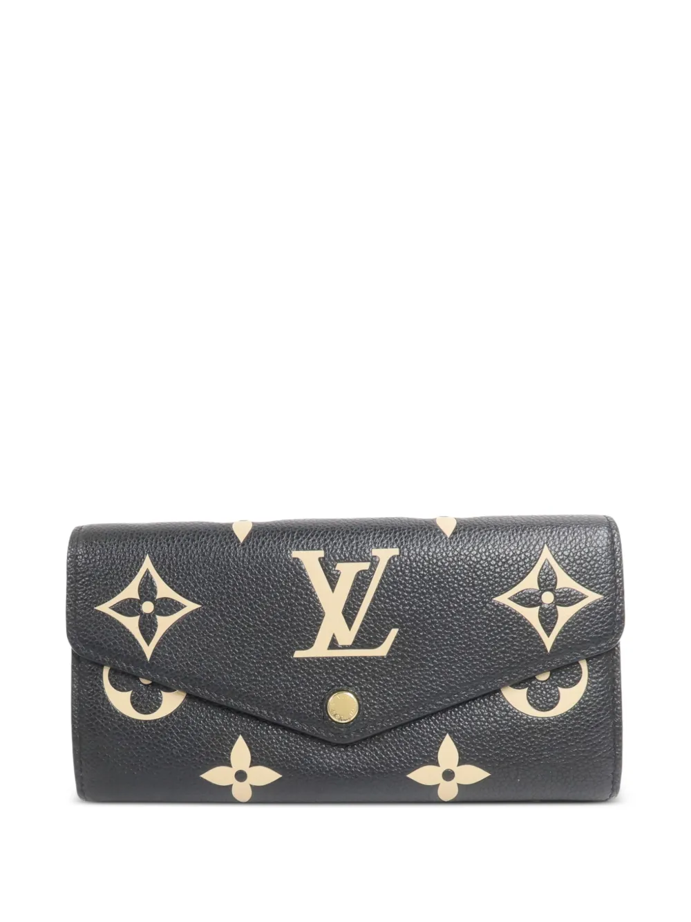 Louis Vuitton Pre-Owned Portafoglio Sarah lungo - Nero