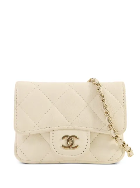 CHANEL Pre-Owned quilted CC turn-lock shoulder bag