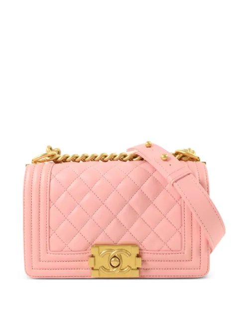 CHANEL Pre-Owned Boy 20 schoudertas met ketting