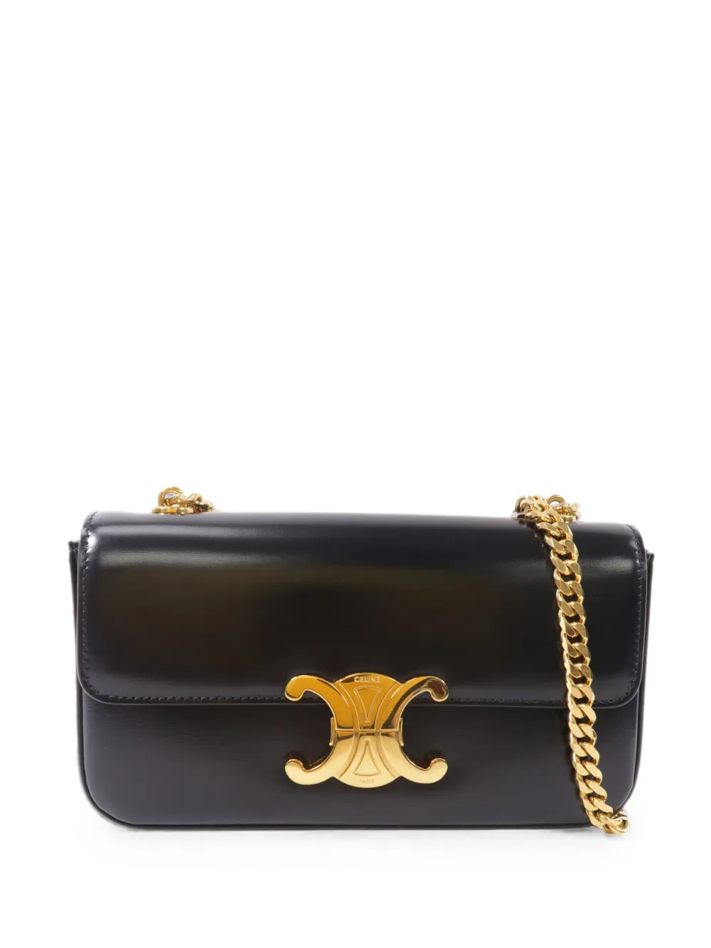 Celine Pre-Owned Borsa a spalla Claude Triomphe - Nero
