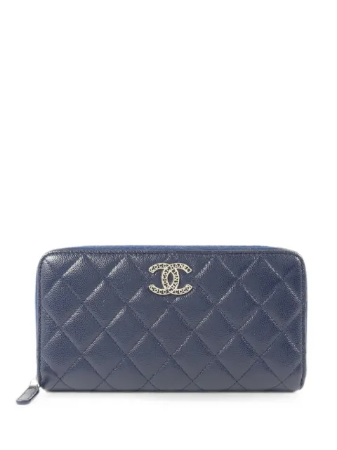 CHANEL Pre-Owned quilted CC wallet