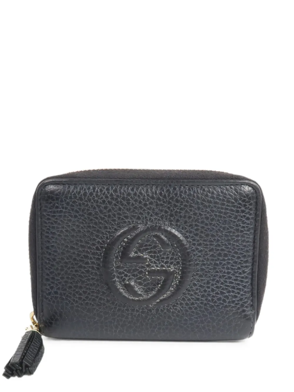 Gucci Pre-Owned Portafoglio Soho GG - Nero