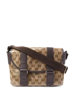 Gucci Pre-Owned GGパターン バックル ショルダーバッグ