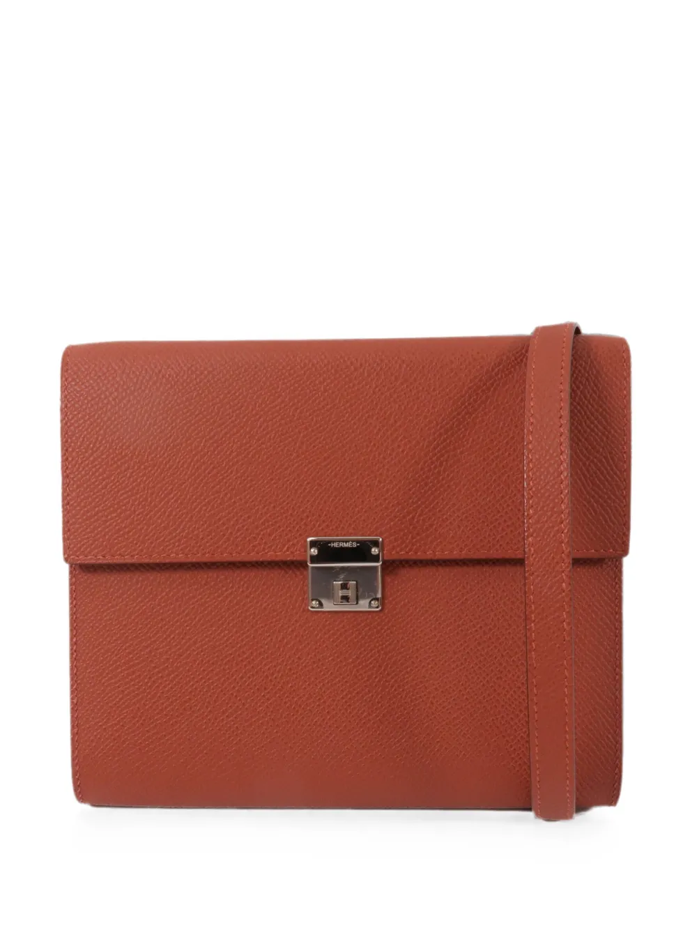 Hermès Pre-Owned 16 Clic leather shoulder bag - Marrone