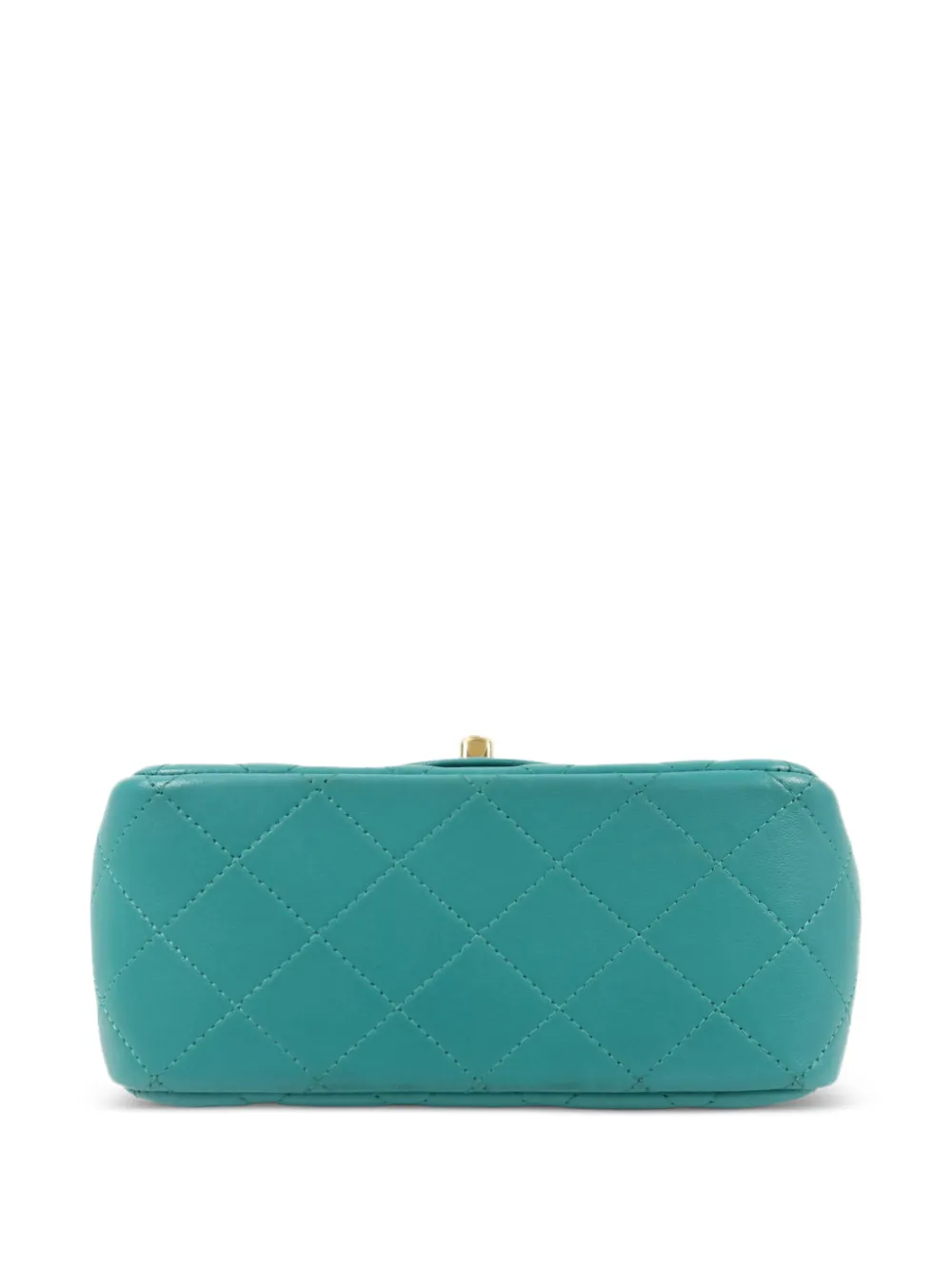 CHANEL Pre-Owned Classic mini-schoudertas Groen