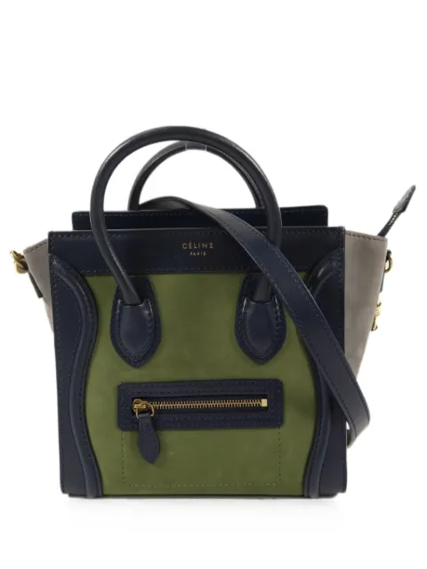 Celine Pre-Owned Nano Luggage tote bag