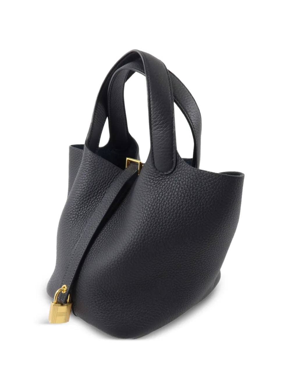 Hermès Pre-Owned PM Picotin leren shopper Zwart